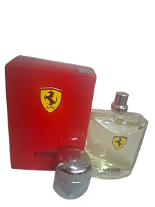 After Shave Ferrari Red Masculino - Ferrari (CAIXA AMASSADA, NÃO POSSUI VALVULA SPRAY)) TRANSPARENTE