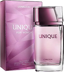 Unique for Women Eau de Pafum Feminino - Lonkoom (CAIXA AMASSADA)