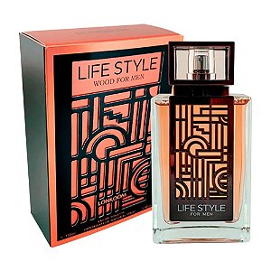 Life Style Wood Eau de Toilette Masculino - Lonkoom (CAIXA AMASSADA)