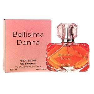 Bellisima Donna Eau de Parfum Feminino - Sea Blue (Caixa Amassada)
