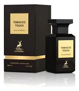 Tobacco Touch Eau de Parfum Compartilhável - Maison Alhambra (Caixa Amassada e Sem Tampa)
