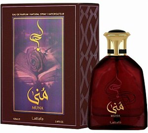 Muna Eau De Parfum Compartilhavel - Lattafa (CAIXA AMASSADA)