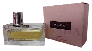 Amber Eau De Parfum Feminino - Prada (Caixa amassada, sem borrifador e vazado)