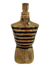 Le Male Elixir Eau de Parfum Masculino - Jean Paul Gaultier (SEM LATA, FRASCO DESCASCADO E VAZADO)