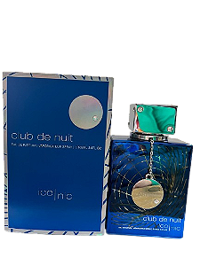 Club de Nuit Blue Iconic Eau de Parfum Masculino - Armaf (CAIXA AMASSADA)