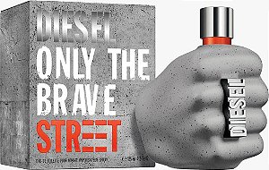 Only The Brave Street Eau de Toilette Masculino - Diesel (Caixa amassada)