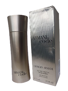 Armani Code Limited Edition EDT Masculino - Giorgrio Armani (Raro - Caixa Amassada)