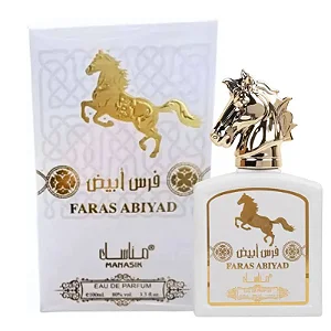 Faras Abiyad Eau de Parfum Compartilhável - Manasik (Caixa amassada)
