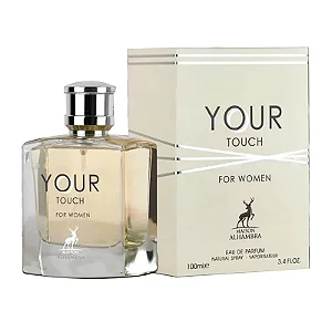 Your Touch For Womwn Eau de Parfum Feminino - Maison Alhambra (CAIXA AMASSADA)