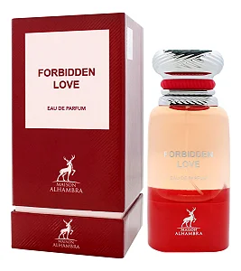 Forbidden Love Eau de Parfum Compartilhável - Maison Alhambra (Caixa amassada)