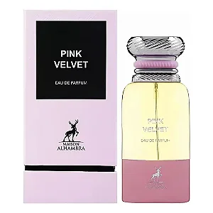 Pink Velvet Eau de Parfum Feminino - Maison Alhambra (CAIXA AMASSADA)