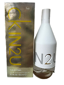 CKin2U Eau De Toilette Feminino - Calvin Klein (CAIXA AMASSADA)