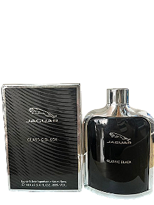 Jaguar Classic Black Eau de Toilette Masculino - Jaguar (CIAIXA AMASSADA)