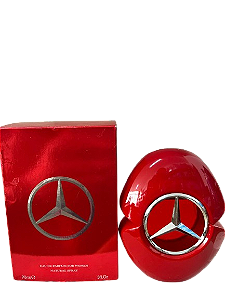 Mercedes-Benz WOMAN IN RED Eau de Parfum Feminino - Mercedes-Benz (Caixa Amassada)