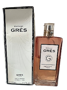Madame Gres Eau de Parfum Feminino - Grès (CAIXA AMASSADA, VAZADO E BORRIFADOR NÃO FUNCIONA)