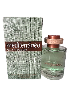 Mediterráneo Eau de Toilette Masculino - Antonio Banderas (CAIXA AMASSADA)