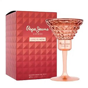 Life is Now Eau de Parfum Feminino - Pepe Jeans (CAIXA AMASSADA)