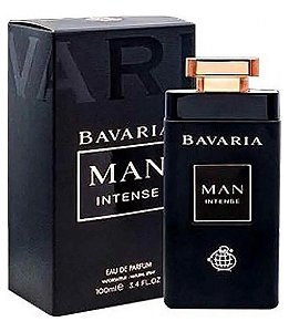 Bavaria Man Intense Eau de Parfum Masculino - Fragrance World (CAIXA AMASSADA)
