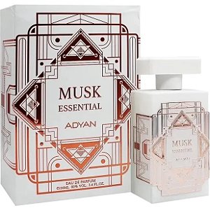 Adyan Musk Essential Eau de Parfum Compartilhável - Anfar (CAIXA AMASSADA)