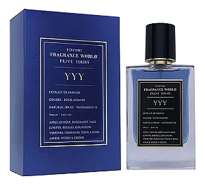 YYY Extrait de Parfum Masculino - Fragrance World (CAIXA AMASSADA)