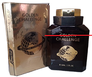 Golden Challenge Eau de Toilette Masculino - Omerta (CAIXA AMASSADA E VAZADO)
