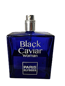 Black Caviar Woman Eau de Toilette Feminino - Paris Elysees (SEM CAIXA, SEM TAMPA, BORRIFADOR NÃO FUNCIONA E VAZADO)
