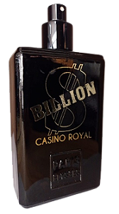 Billion Casino Royal Eau de Toilette Masculino - Paris Elysees (Sem caixa, sem tampa e vazado)