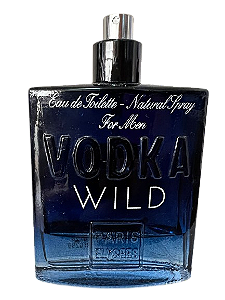 Vodka Wild Eau de Toilette Masculino - Paris Elysees (SEM CAIXA, SEM TAMPA E VAZADO)