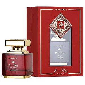 Rawae’e Monarch Eau de Parfum Compartilhável - Al Wataniah (Caixa Amassada)