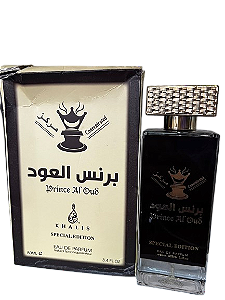 Prince Al Oud Eau de Parfum Masculino- Khalis (CAIXA AMASSADA)