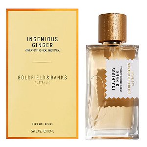 SOB ENCOMENDA DE 03 À 12 DIAS ÚTEIS - Ingenious Ginger Eau De Parfum Compartilhável - Goldfield & Banks Australia