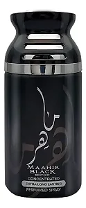 Desodorante Maahir Black Edition Eau de Parfum Compartilhável - Lattafa (LATA AMASSADA)
