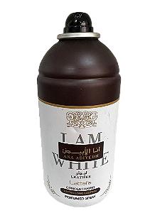 Desodorante I am White Leather Ana Abiyedh - Lattafa (EMBALAGEM AMASSADA E SEM TAMPA)