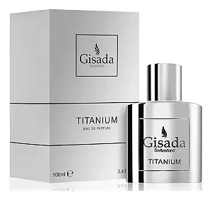 SOB ENCOMENDA DE 03 À 12 DIAS ÚTEIS -Titanium Eau de Parfum Masculino - Gisada