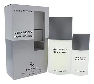 Kit LEau D’Issey Pour Homme Eau De Toilette125+40ml Duo Nomade - Issey Miyake (Caixa Amassada)
