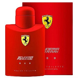Scuderia Ferrari Red Eau de Toilette Masculino - Ferrari (Caixa amassada)