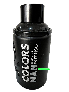 Colors Man Black Intenso Eau de Parfum Masculino - Benetton (SEM CAIXA E VAZADO)