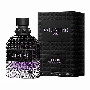 Uomo Born In Roma Purple Melancholia Eau de Toilette Masculino - Valentino