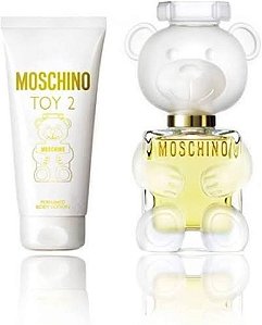 Kit Toy 2 Eau de Parfum+Body Lotion Feminino - Moschino (CAIXA AMASSADA)