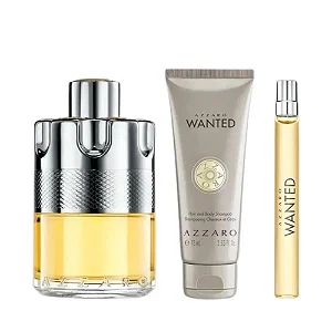 Kit Wanted Eau de Toillete+Gel+Miniatura Masculino - Azzaro