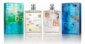 1 Molecule M 05 + 1 Escentric E 05 + 1 Kit Escentric Molecule 10 Miniatura Eau de Toilette Compartilhável - Escentric Molecules (SEM CAIXA)