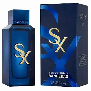 SOB ENCOMENDA DE 03 À 12 DIAS ÚTEIS Seduction X Eau de Parfum Masculino - Antonio Banderas
