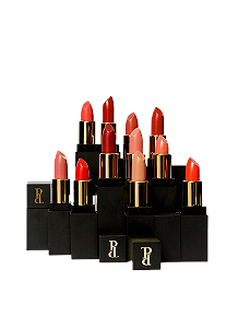 1 Batom High Powered Lipstick 4.4ml+ 1 Lipstick Liquid Bold Aspiration 4.4ml - Patricia de León