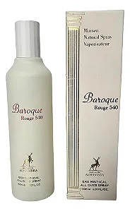 Baroque Rouge 540 Eau Mist-Ical Corpo e Cabelo - Maison Alhambra (CAIXA AMASSADA)