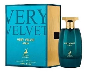 Very Velvet Aqua Eau de Parfum Feminino - Maison Alhambra (caixa amassada)