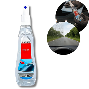 Cristalizador de Vidros WATER OFF Finalizador De Superfícies 100ml - WURTH