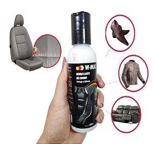 Hidratante Para Couro de Jaqueta Sofá Bancos De Carro Bolsa Bota Produto Profissional Wurth 120ml Oferta