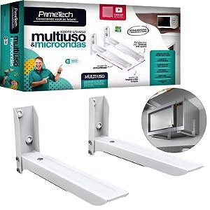 Suporte Parede Para Forno Elétrico Microondas Aço Reforçado