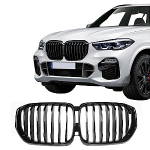 Grade Frontal BMW X5 G05 Black Piano Simples M Performance