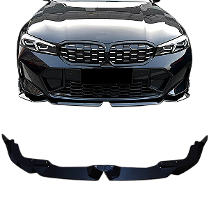 Front Lip BMW 320 330 340 LCI Black Piano Série 3 M Sport M4